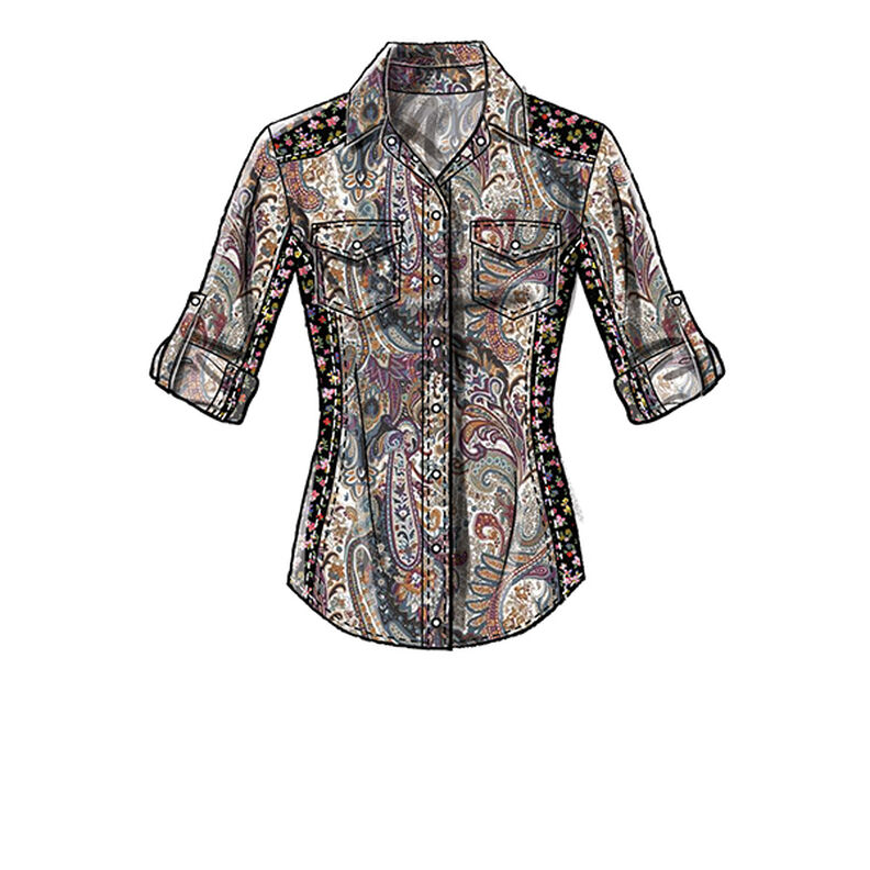 blusa, McCall´s 8027 | 40-48,  image number 3