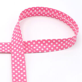 Nastro in sbieco pois [18 mm] – pink, 