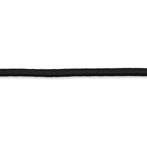 Cordoncino elastico [Ø 3 mm] – nero, 