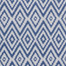 Tessuto jacquard da esterni stile etnico – blu,  thumbnail number 1