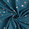 GOTS jersey di cotone Fiori e cuori | by Poppy nero-azzurro,  thumbnail number 3