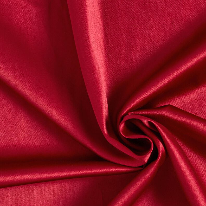 Satin sposa stretch – rosso scuro,  image number 1