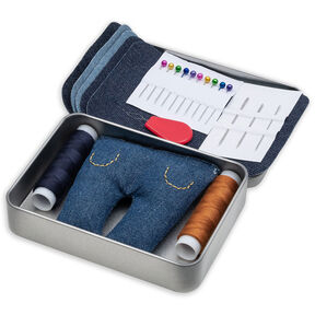 Kit di toppe per jeans | Prym – colore blu jeans, 