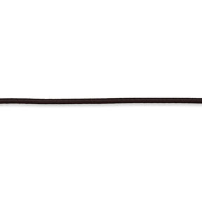 Cordoncino elastico [Ø 3 mm] – marrone nerastro, 