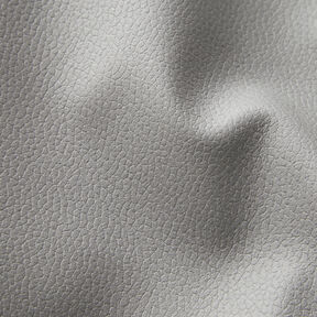 tessuto da tappezzeria similpelle Goffratura leggera – grigio elefante, 