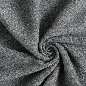 Cappotto in maglia misto lana melange – granito, 