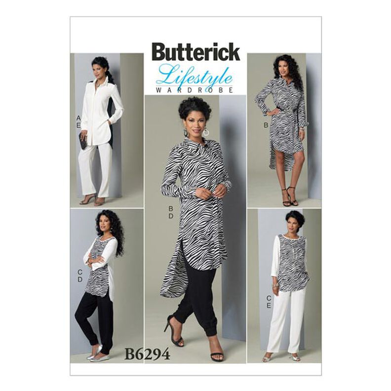 abito a tunica|pantalone, Butterick 6294|34 - 42,  image number 1