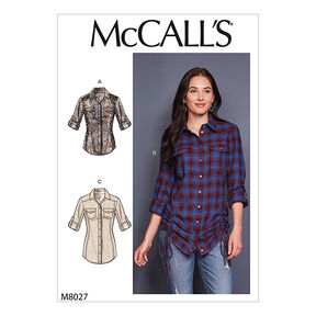 blusa, McCall´s 8027 | 40-48, 