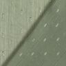 Chiffon Dobby gessato metallizzato – canna palustre/argento effetto metallizzato,  thumbnail number 4