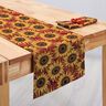 tessuto arredo gobelin Girasoli – rosso carminio/giallo sole,  thumbnail number 6