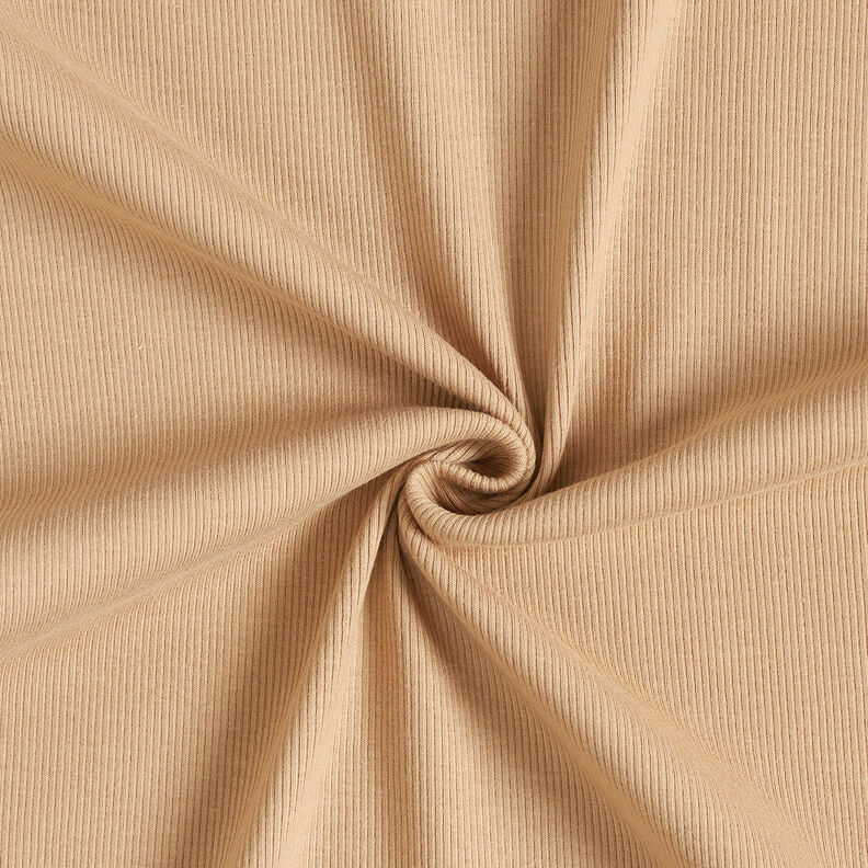 Coste fini jersey di cotone – beige,  image number 1