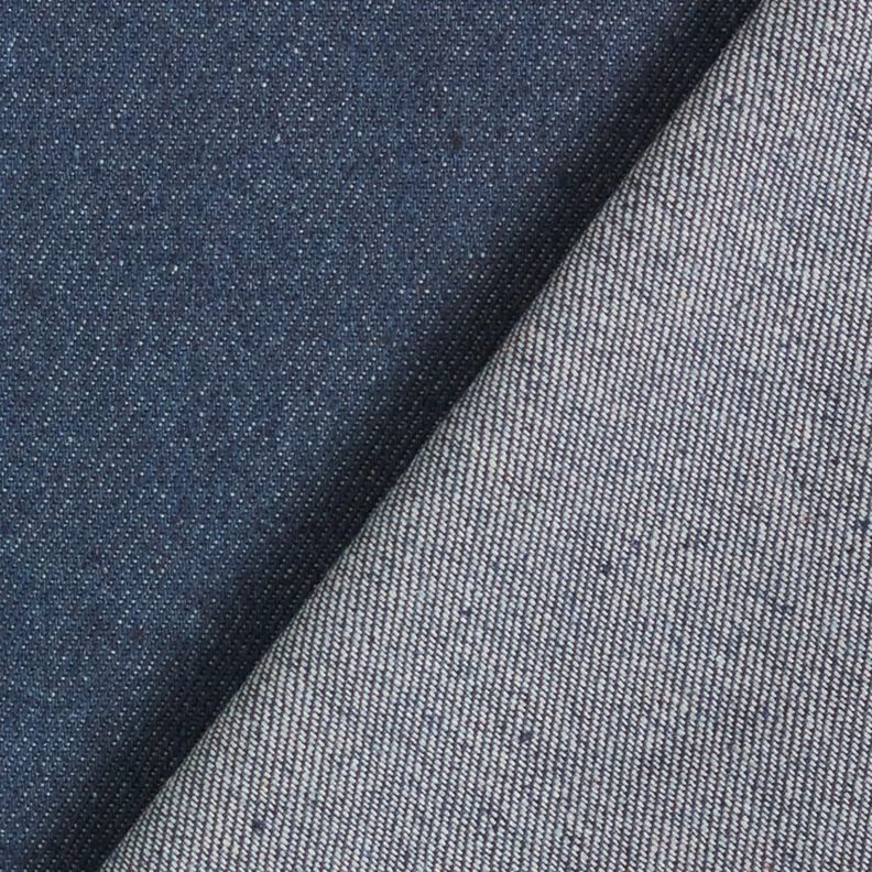 Denim in cotone pesante – blu marino,  image number 3