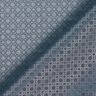 tessuto per fodere Jacquard Quadretti e pois – blu acciaio,  thumbnail number 3