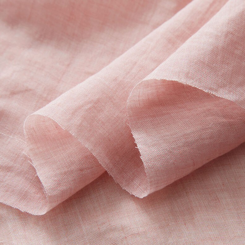 Voile Melange effetto stropicciato – rosa antico chiaro,  image number 3