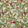 jacquard gobelin palma Monstera – verde/rosso,  thumbnail number 1