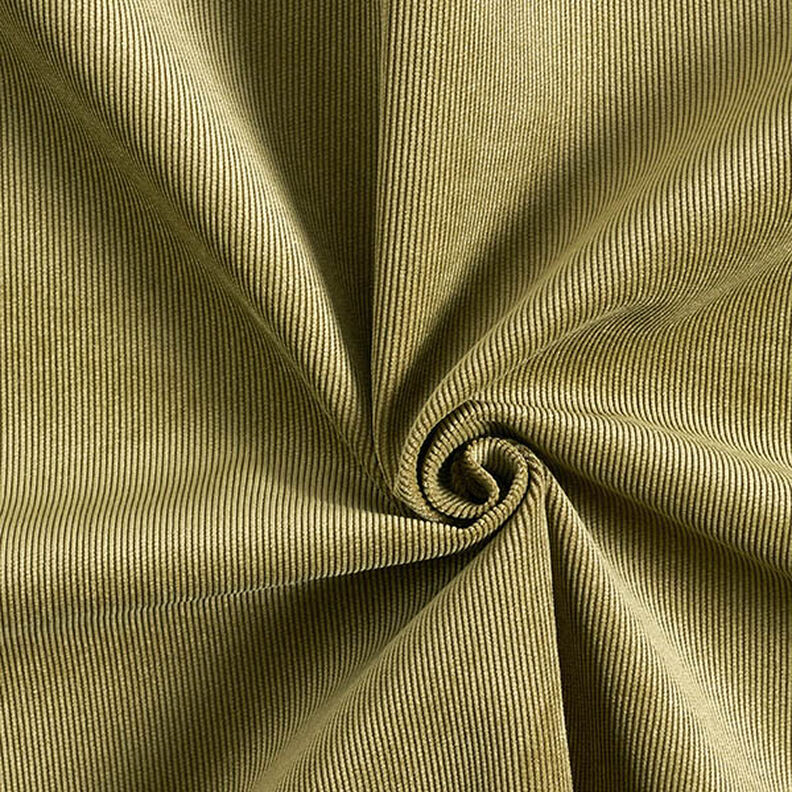 tessuto da tappezzeria velluto a costine – verde oliva chiaro,  image number 1