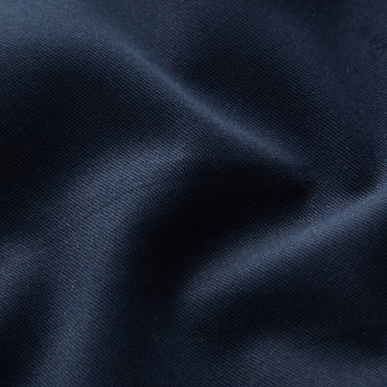 tessuto spinato in cotone stretch – nero-azzurro,  image number 2