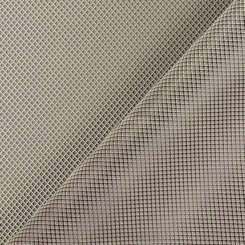 tessuto per fodere Jacquard Piccoli rombi – grigio,  image number 3