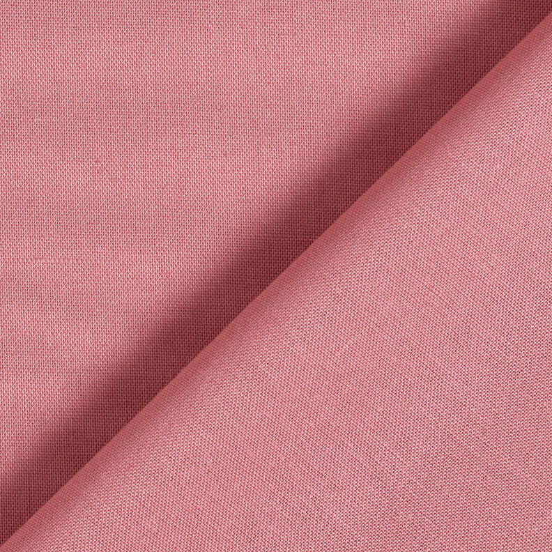 tessuto in cotone cretonne tinta unita – rosa antico scuro,  image number 3